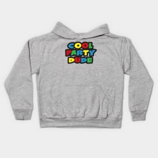 Cool Party Dude Kids Hoodie